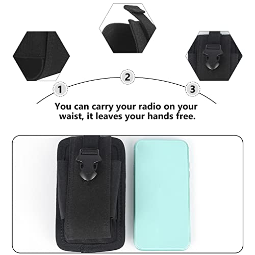 Caso O Titular Bolsa de Rádio de Rádio: Rádio Nylon Bag Saco De Armazenamento para Walkie Talkies In