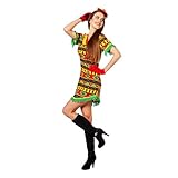 Material: 100% Polyester PARTY DISCOUNT NEU Damen-Kostüm Mexikanerin Bandita, Gr. 38