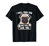 Este divertido carlino te lamerá es perfecto para personas que aman a los cachorros de pug, amantes de los perros, dueños de perros y amantes de los pug con su propio acechador personal. Seguro que hará que la gente se ríe en voz alta.