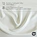 DOZ Sheet Set, 100% Viscose derived from Bamboo, Organically Grown, Buttery Soft, Cooling Sheets, High GSM, Deep Pockets - 4 Piece - 2 Pillowcases 1 Fitted 1 Top Sheet (Ivory, Queen)