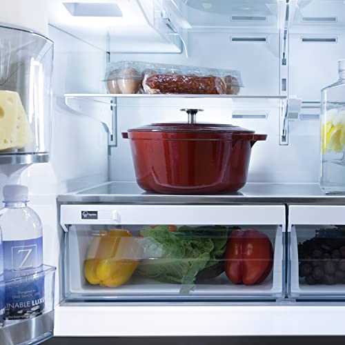 Zline 36" 21.6 Cu. Ft Freestanding French Door Refrigerator With Water And Ice Dispenser In Fingerprint Resistant Stainless Steel (Rfm-W-36) #TOP6