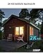 SEHMUA 4G LTE Überwachungskamera Aussen Solar mit SIM Karte - 2K HD PTZ Kabellos Kamera Ohne WLAN Outdoor Akku, 355°/105° Schwenkbar, Farb Nachtsicht, 2-Wege-Audio, PIR Erkennung, IP66