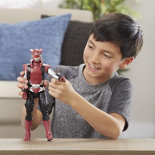 Power Rangers Mighty Morphin Ranger Vermelho - Figura de 30 cm - E8665 - Hasbro