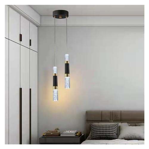 Lampe acrylique à LED noire pour illuminer le salon avec style