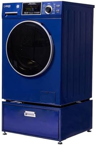 Miniatura 6 de Equator All-In-One VENTEDVENTLESS Washer-Dryer 1.9cf18lb 1400RPM 110V + Pedestal (Midnight Blue + PDL 4455 Midnight Blue)