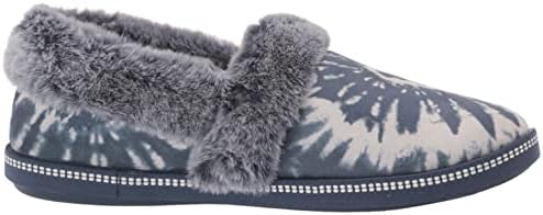 Skechers Women's Cozy Campfire-Slumber Party Slipper, Navy, 5 | Image 5