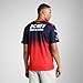 PUMA RCB 2025 Men's Replica Cricket Jersey, Navy-Flame Scarlet (US, Alpha, Medium, Regular, Regular, PUMA Navy-Flame Scarlet)