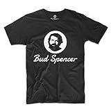 bud spencer t shirt damen mit hochwertigem Siebdruck Bud Spencer Official - T-Shirt, Schwarz, XL