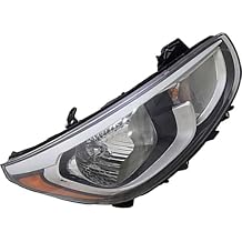 Headlight Assembly Right Car Headlight fits Hyundai Accent 2015 2016 2017 Replacement 92102-1R710 1 Pcs