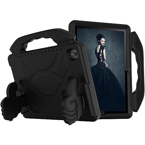 Coque Huawei MediaPad M5 10.8 protection EVA robuste enfant noire et support