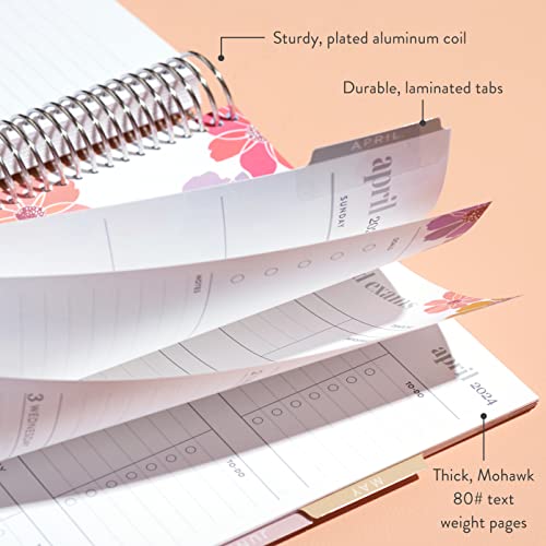 7" X 9" Academic 12 Month Planner Spiral Bound (August 2023 - July 2024) - Layers Colorful Cover + Colorful Cosmos Theme. Pages For Class Schedule, Projects & Exams - Erin Condren #TOP4