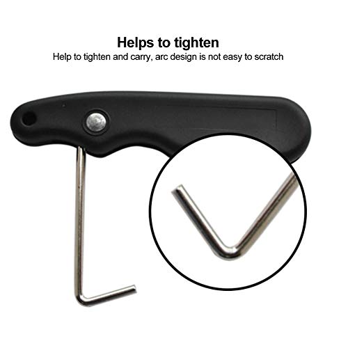 CALIDAKA Figure Skate Wire Lace Tightener Puller Tool Sports Folding Lace Tightener Great for