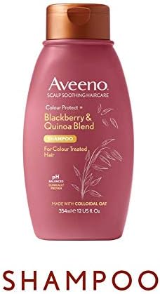 Aveeno Colour Protect Hair Shampoo with Blackberry & Quinoa, 354ml