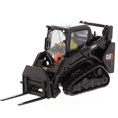 1:50 Caterpillar 259D3 Compact Track Loader With Special Black Paint - Diecast Masters - High Line Series - 85677Bk #TOP7