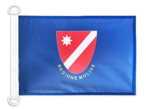 AZ FLAG Molise Nautical Flag 18'' x 12'', Italy, Italian Region flags 30 x 45 cm, Banner 12x18 in for boat — image 1