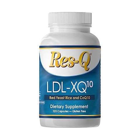 Res-Q LDL-XQ10 (formerly LDL-X) Red Yeast Rice and CoQ10 Supplement,120 Capsules Cover