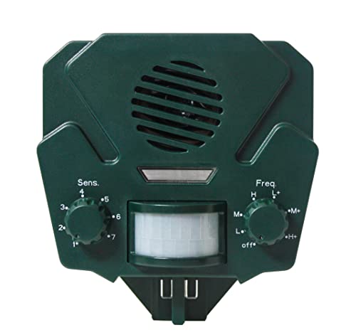 Bird-X Solar Yard Gard Electronic Animal Repeller Keeps Unwanted Pests Out Of Your Yard With Ultrasonic Sound-Waves #TOP1