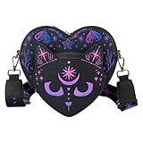 Loungefly Neon Cat Heart Figural Crossbody Bag