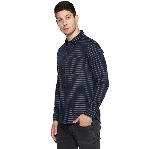 Image of Spykar Men's Regular Fit Shirts