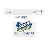 Scott Naturals Flushable Cleansing Cloths Bag 170