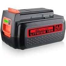 LBXR36 4.0Ah 40V Li-ion Battery Replacement for Black and Decker Battery Compatible with Black and Decker 40V Battery LBX2040 LBXR2036 LBX1540 LBX2540