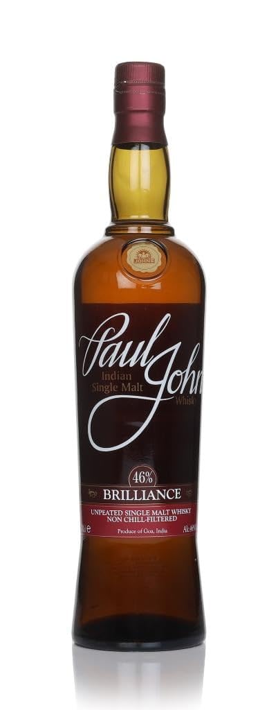 Paul John Brilliance Indian Single Malt Whisky mit Geschenkverpackung (1 x 0.7 l)