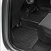 OEDRO Floor Mats Fit for 2018-2023 2024 2025 Jeep Wrangler JL JLU 4-Door, Black TPE All Weather Guard, 1st & 2nd Row Custom Fit Full Set Liners