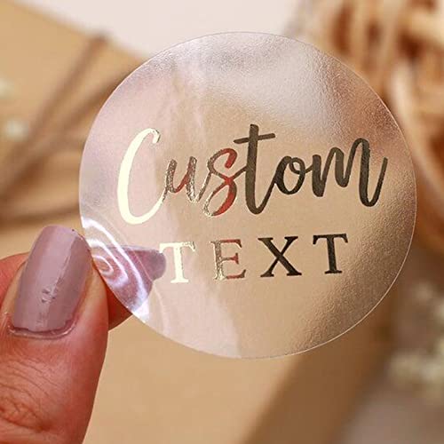 Étiquettes avec logo personnalisé pour gloss haut de gamme, stickers de finition (40x20mm)