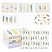 48 Pack All Occasion Assorted Blank Note Cards Greeting Card Bulk Box Set - Colorful Watercolor Feather Designs - Notecards with Envelopes Included 4 x 6 inches