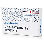 AlphaBiolabs DNA Paternity Test Kit - 100% Accurate - UK Laboratory - Up to 25 Loci - Fast Next Day Results