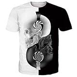 RAISEVERN Cool DJ Camiseta para Hombres Mujeres impresión 3D Hip Hop música Camiseta Verano Camisetas Manga Corta XXL