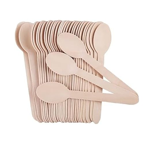 Quick Fresh Small Wooden Spoon 140 mm, Pack of 25
