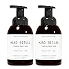 Muse Apothecary Hand Ritual Aromatic and Nourishing Foaming Hand Soap Infused with Natural Aromatherapy Essential Oils USDA Certified Biobased 115 oz Aloe Eucalyptus Lavender 2 Pack