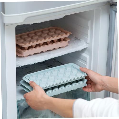 Toyvian 4 piezas moldes para cubitos de hielo de plástico miniatura 4