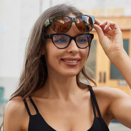 Women's Polarized Fit Over Sunglasses with UV Protection