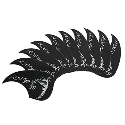 Pickguard, motif d’hirondelle de plaque de protection anti-rayures pour la fête(Argent) - Les Beatles, Paul McCartney, John Lennon, RIngo Starr, George Harrison Pickguard, motif d'hirondelle de plaque de protection anti-rayures pour la fête(Argent)