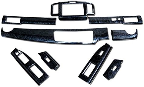 Amazon 立体３ｄパネル フリード Gb3 4系 後期 専用 3dインテリアパネルセット 9p 黒木目 075 ウッドパネル ホンダ Fj0147 インテリアパネル 車 バイク