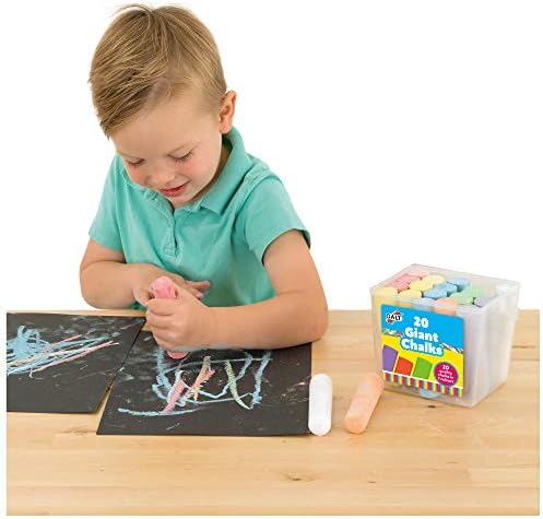 Galt Toys, 20 Giant Chalks, Pavement Chalk for Kids, Ages 3 Years Plus