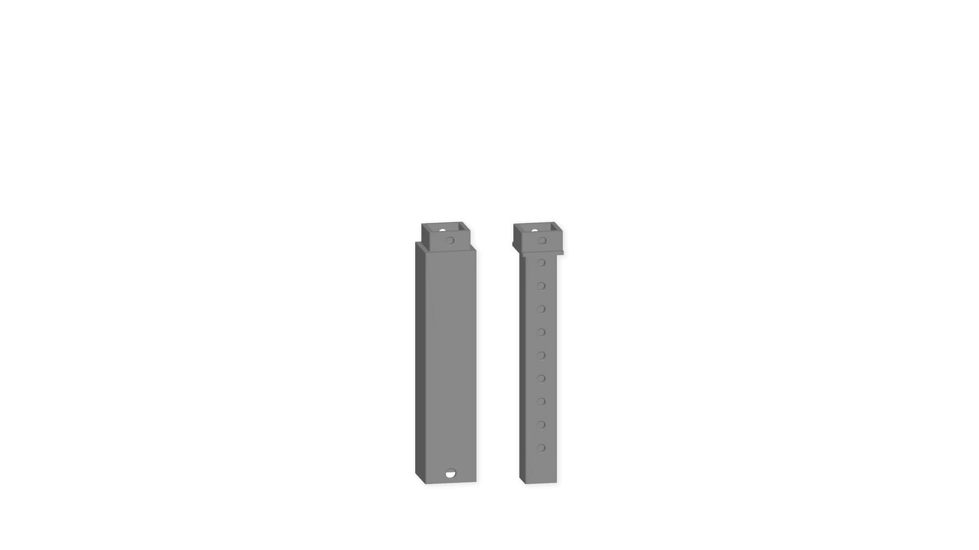 NOCH Easy Track Kit De 10 Piliers Supérieurs – Hauteur 150,25 Mm – Pour Voies H0, TT, N – Modélisme Ferroviaire
