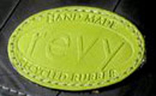 Recycled Rubber Tire Zippered Wallet #TOP2