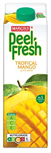 Marigold Peel Fresh Juice Drink Tropical Mango 946ml - Chilled