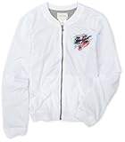 Zip up Diesel Big Girls\' Smalti Zip Up Sweater,White,XL (14)