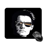 Dark Side of Twin Peaks Tapis de Table de Jeu antidérapant Haute Vitesse Dale Cooper, Tapis de Souris de Base en Caoutchouc carré de Bureau, Petit Tapis de Bureau personnalisé
