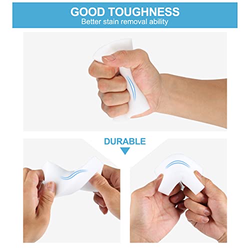Glocalcul Magic Sponge Eraser, 50 Pack Melamine Cleaning Sponges, Household Foam Pads In Bulk, Multi-Functional Sponges Sheets For Dish, Furniture, Bathtub, Kitchen, Bathroom, Floor #TOP5