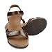 Panama Jack Julia Clay, Sandalia con Pulsera Mujer, Marrón (Cuero B1), 38...