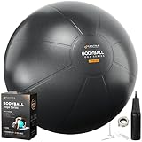 MANTRA SPORTS Exercise Ball – Yoga Ball for Pilates & Fitness - Birthing for Pregnancy, Stability, Core...