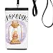 Colorful Barn Lantern Cartoon Pattern Phone Wallet Purse Hanging Mobile Pouch Black Pocket