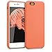 Produktbild kwmobile Hülle kompatibel mit Apple iPhone 6 / 6S - Hülle Silikon gummiert - Handyhülle - Handy Case in Papaya