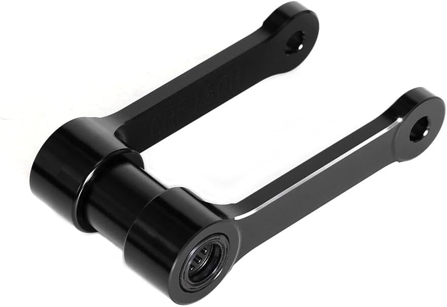 CRF150R/RB Lowering Link -30mm Rear Drop Link Compatible With CRF150R 2007-2025 CRF150RB 2007-2019 CNC Dirt Bike Rear Suspension Linkage Arm Accessories (Black)
