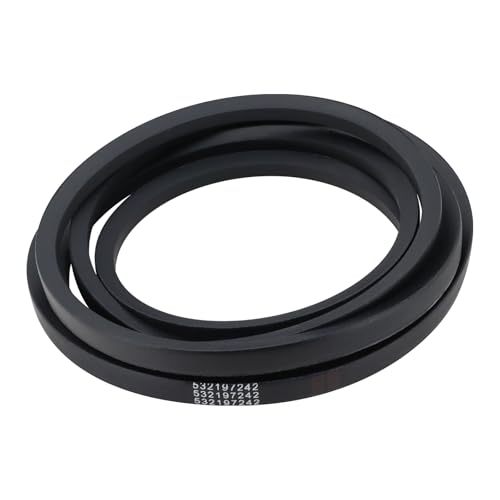 532197242 Mower Deck Belt Fit for Husqvarna YTH24V48 YTH24K48 YTH2348 GTH2448 YTH2448 with 48 Deck Replace# Craftsman 33154 AYP 197242 (5/8 x 138-3/4)
